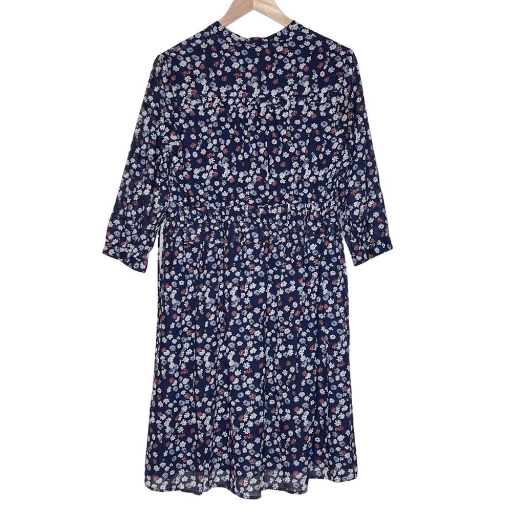Anthropologie Great Britain Brand The Korner Cotton Floral Dress - Size Small - Picture 7 of 9